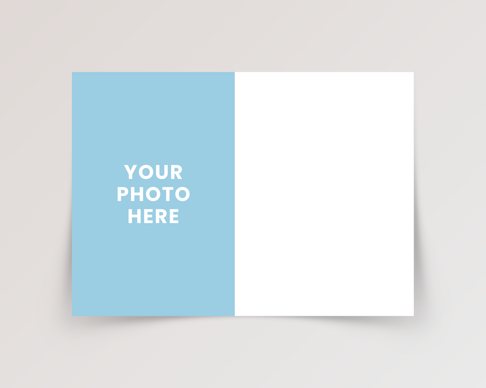 Front card mockup