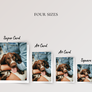 Card Mockups (7) Custom Photo Greeting Cards with Envelopes