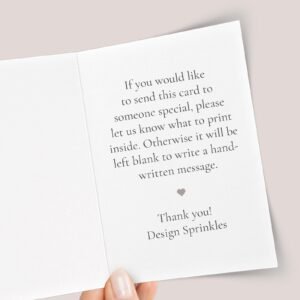 Personalized Thank You Card for Baby Shower Gift | Newborn Boy, Stork