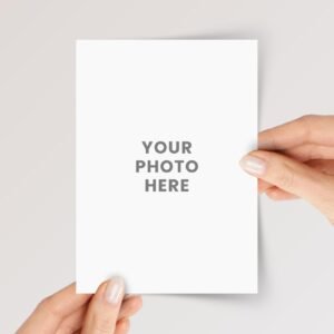 Custom Photo Greeting Cards with Envelopes for Birthday/Graduation/Anniversary Gift - Image 1 Custom Photo Greeting Cards with Envelopes