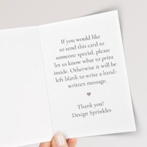 Custom Wedding Card for Son and Daughter in Law with Pink Roses