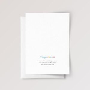 Custom Wedding Card for Son and Daughter in Law with Purple Flowers