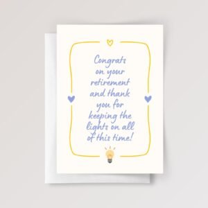 Funny Retirement Card for Husband, Coworker, Friend