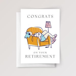 Personalized Retirement Card for Wife, Friend, Boss
