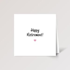 Personalized Retirement Card for Wife, Mom, Friend, Boss