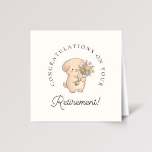 Personalized Retirement Card for Wife, Mom, Friend, Boss