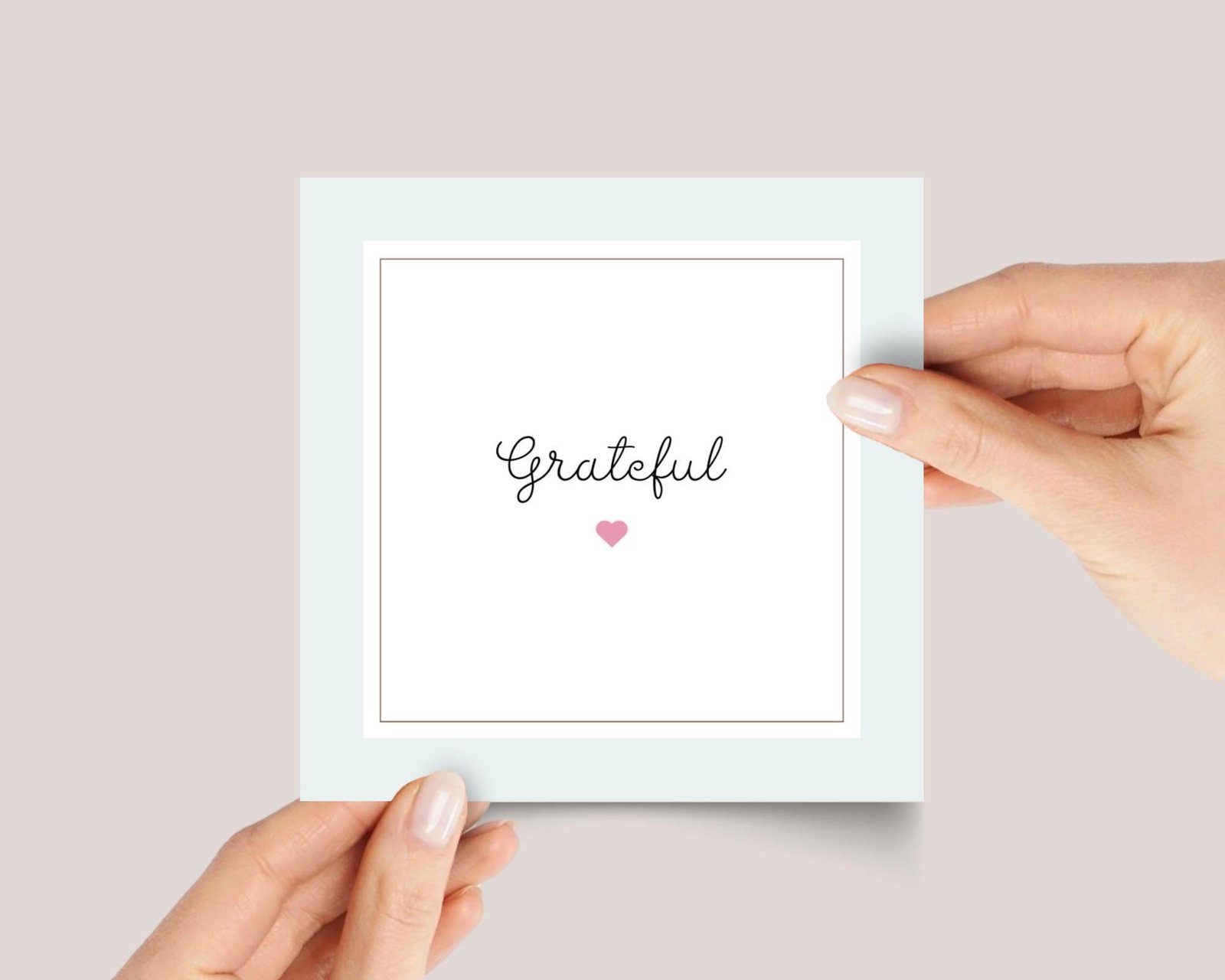 Grateful/Thank You Card Pack for Friend, Colleague, Wedding