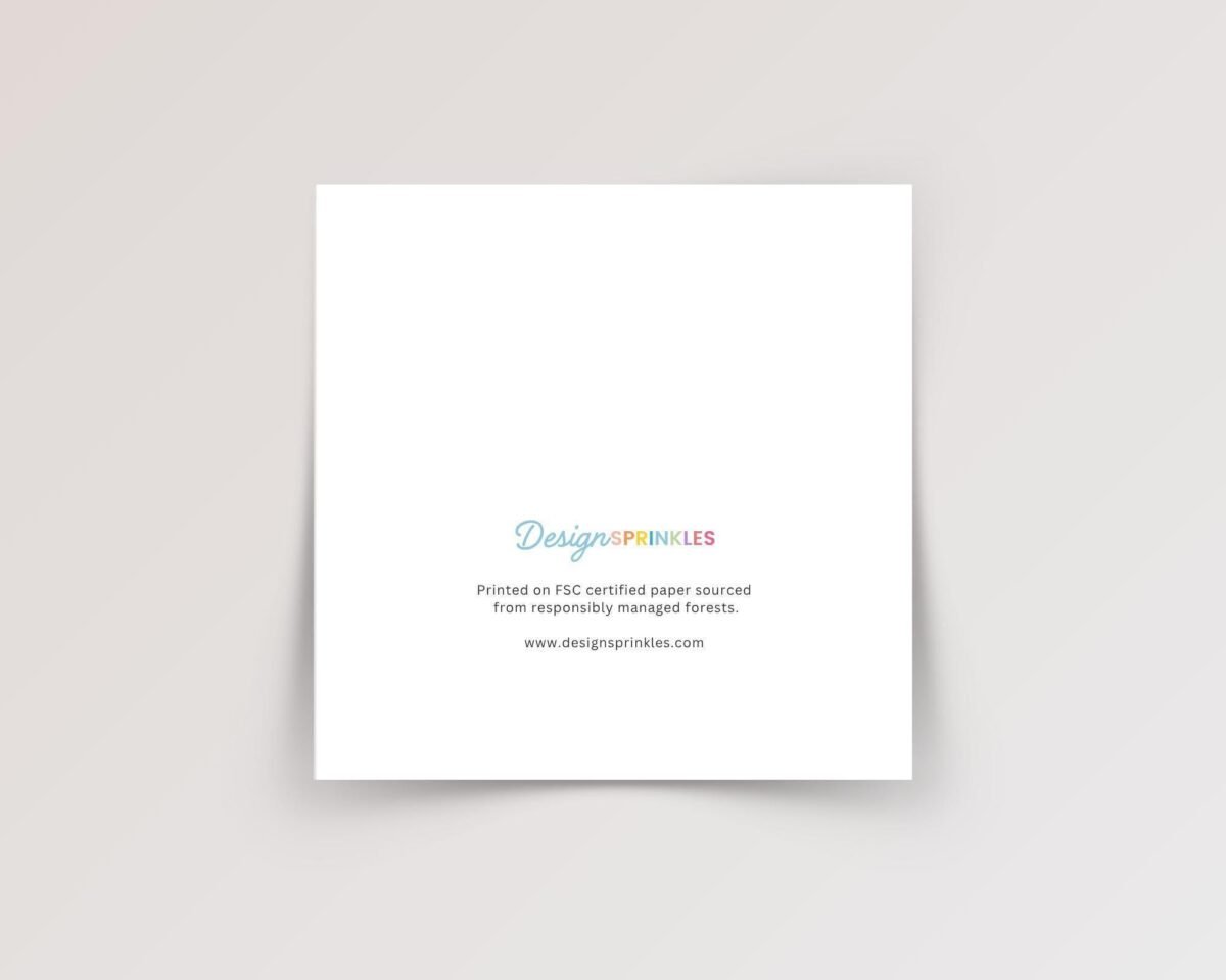 Personalized Thank You Card for Dog Sitter with Puppy and Flowers