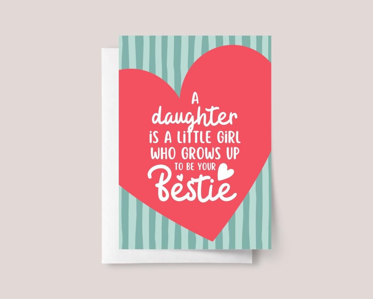 Birthday Card for Adult Daughter with Heart