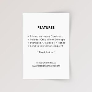 Floral Wedding Card for Friend with Eucalyptus