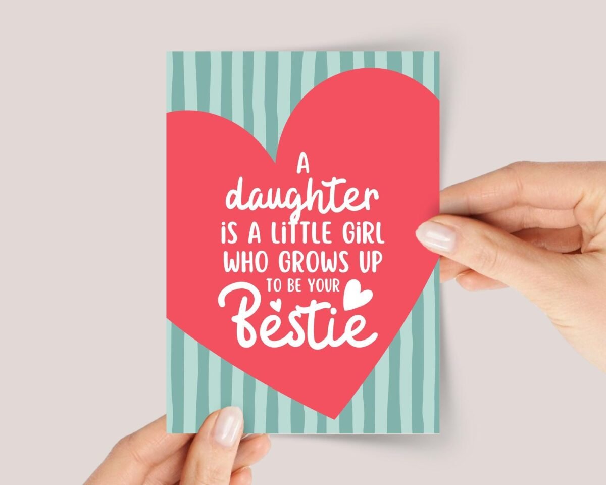 Birthday Card for Adult Daughter with Heart