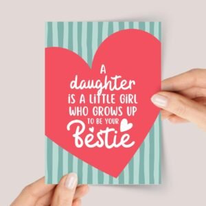 Birthday Card for Adult Daughter with Heart