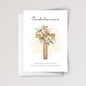 Personalized Christian Sympathy Card for Loss and Grief Personalized Christian Sympathy Card for Loss and Grief
