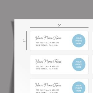 Return Address Labels with Photo or Business Logo