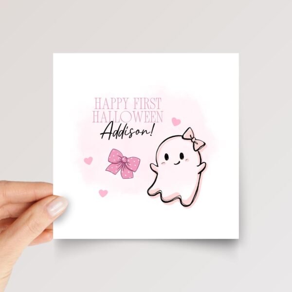 First Halloween Card for Granddaughter/Baby Girl - Image 1 First Halloween Card for Granddaughter/Baby Girl
