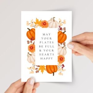 Thanksgiving Card for Daughter/Son in Law