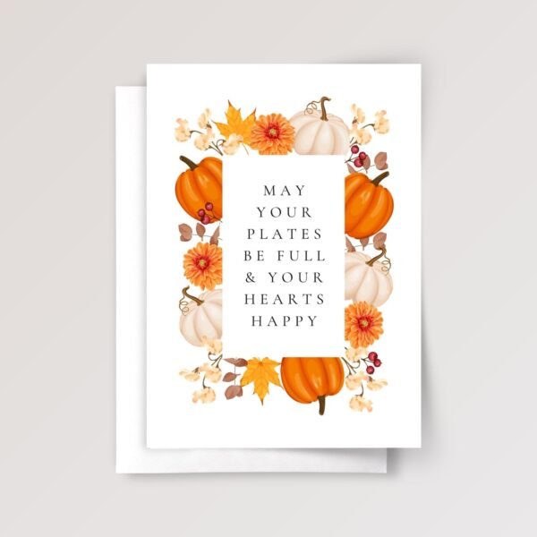 Thanksgiving Card for Daughter/Son in Law