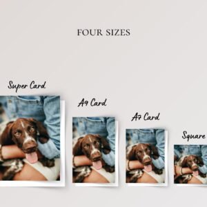 Custom Photo Greeting Cards with Envelopes