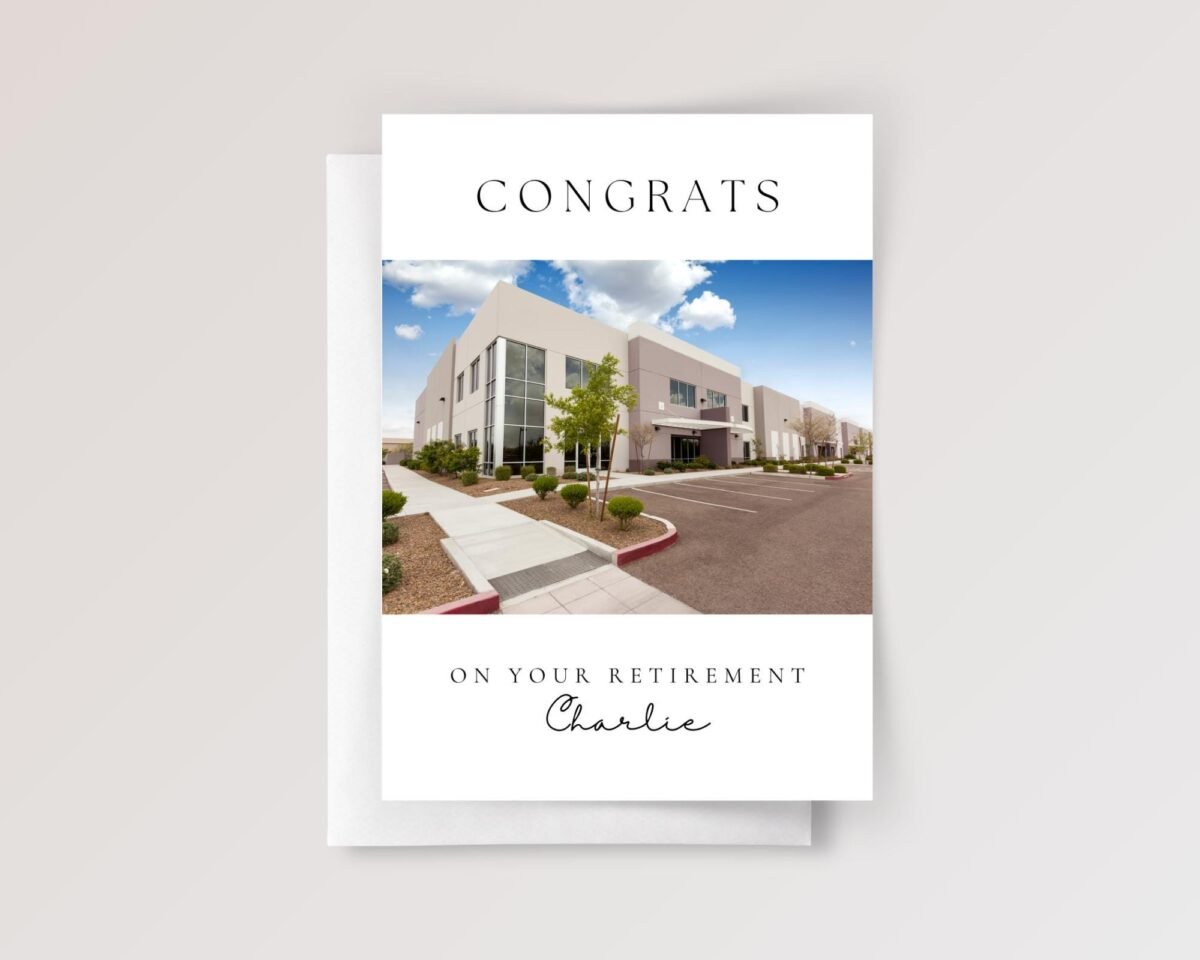 Photo Retirement Card for Wife, Mom, Husband, Coworker, Boss