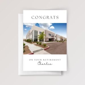 Photo Retirement Card for Wife, Mom, Husband, Coworker, Boss