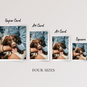 Custom Photo Greeting Cards with Envelopes