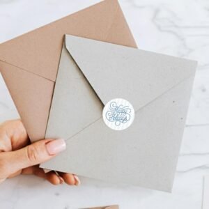 Christmas Stickers for Invitations and Cards, 1.5 Round Labels, 30 Per Sheet | Happy Holidays Christmas Stickers for Invitations and Cards, 1.5 Round Labels, 30 Per Sheet | Happy Holidays