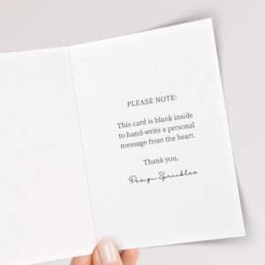 Floral Christmas Card for Boss